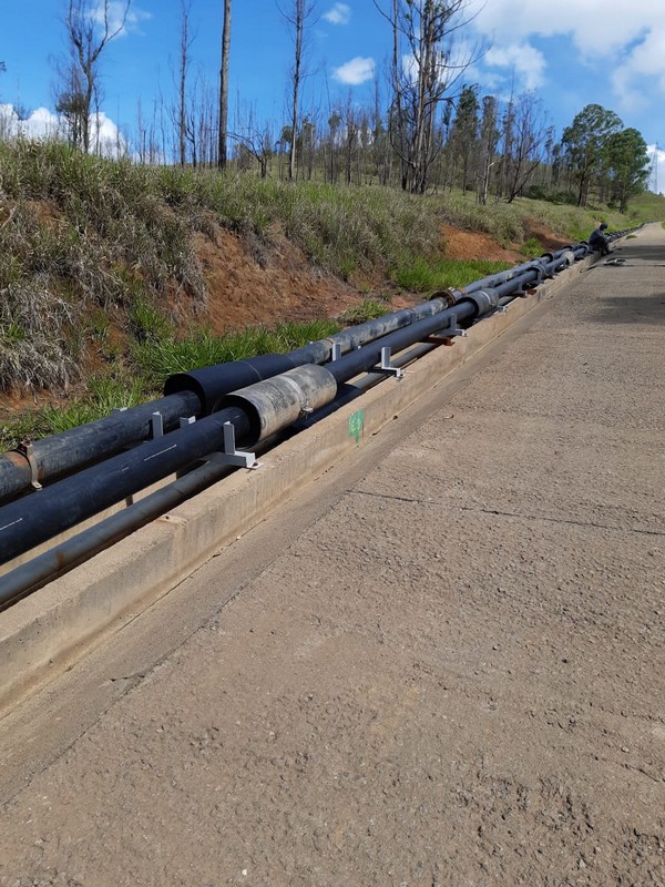 Montagem de tubulação industrial